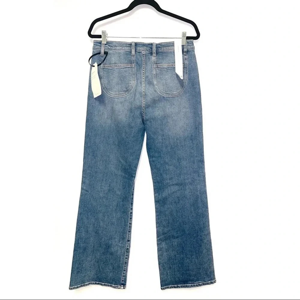 Current/Elliott The Jarvis Jean - NWT - The High Rise Scooped Jarvis Flare Jean - Picture 4 of 8